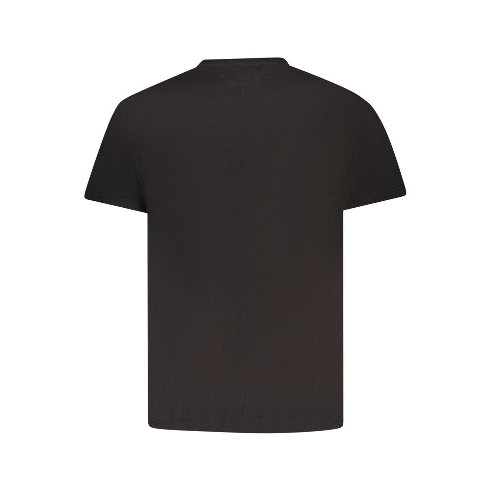 Tommy Hilfiger Schwarzes T-Shirt aus Baumwolle
