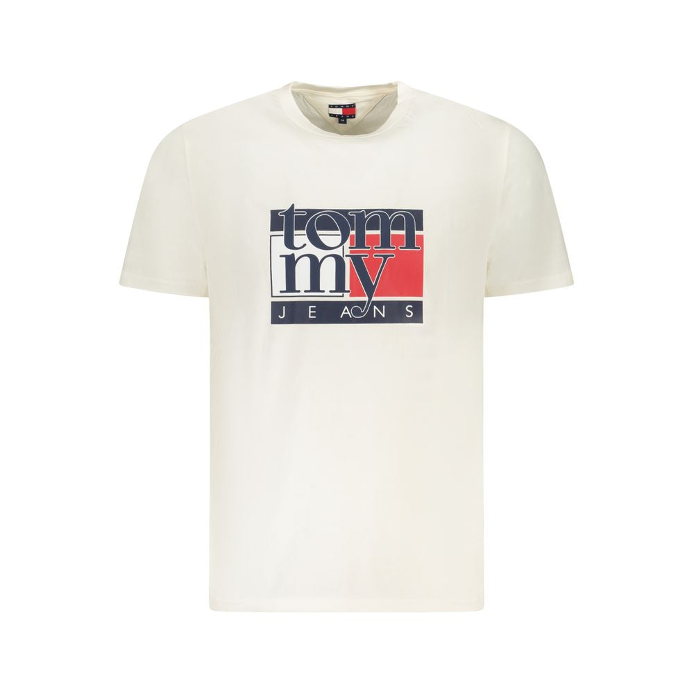 Tommy Hilfiger T-Shirt aus weißer Baumwolle