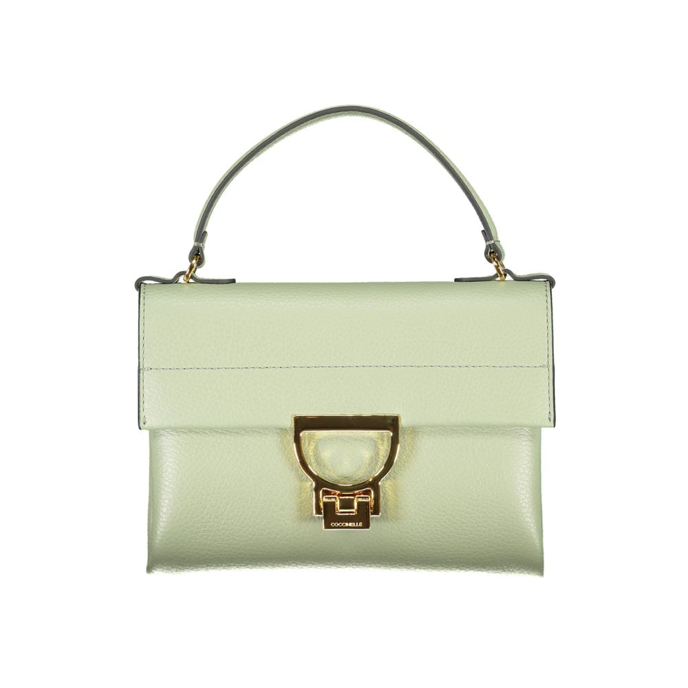 Coccinelle Grüne Lederhandtasche