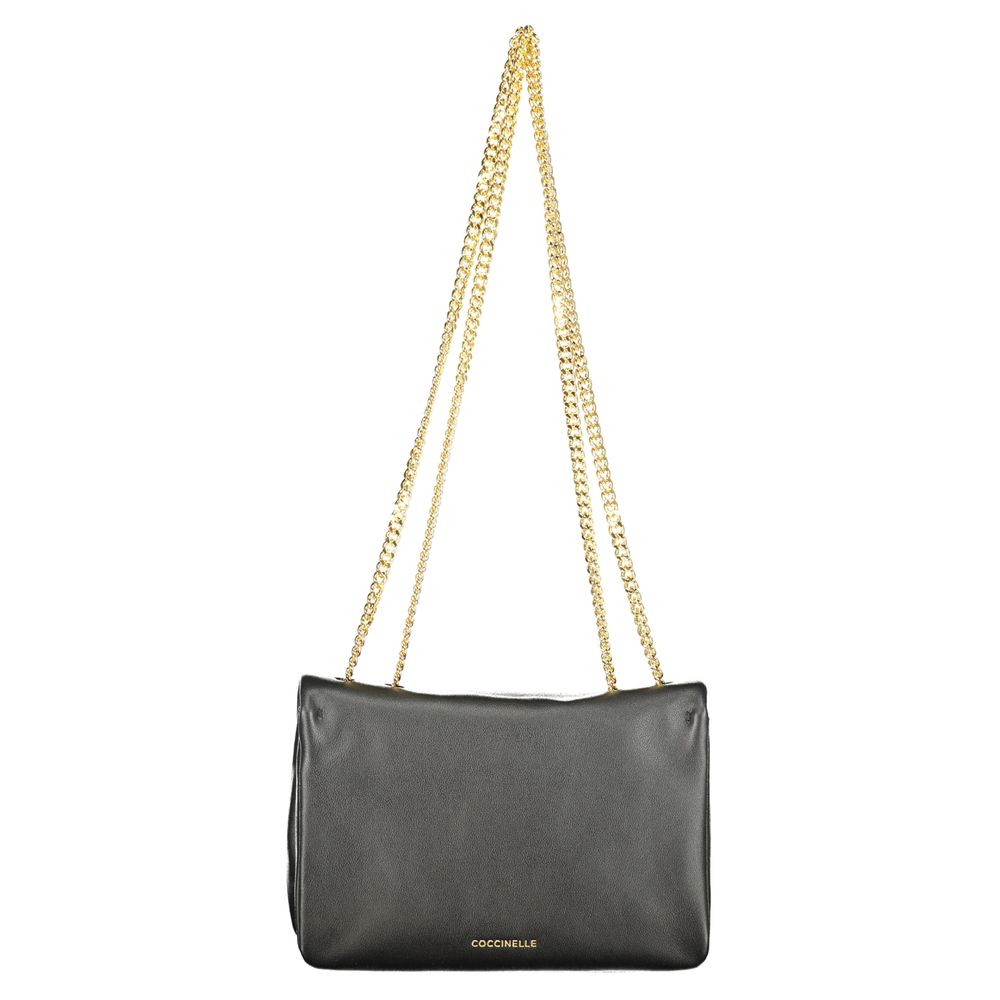 Coccinelle Schwarze Lederhandtasche