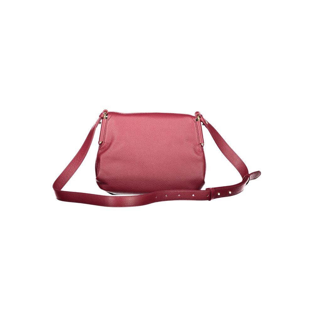 Coccinelle Lila Lederhandtasche