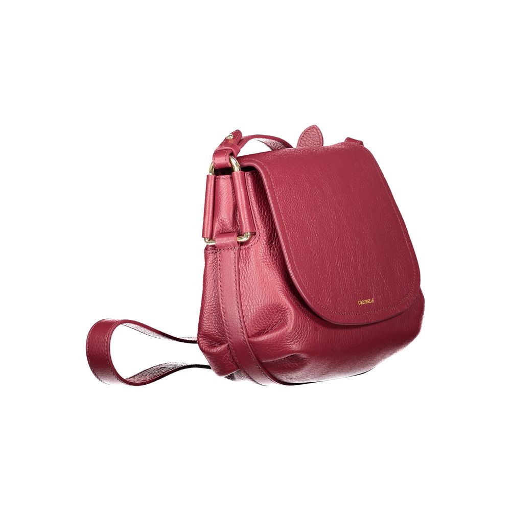 Coccinelle Lila Lederhandtasche