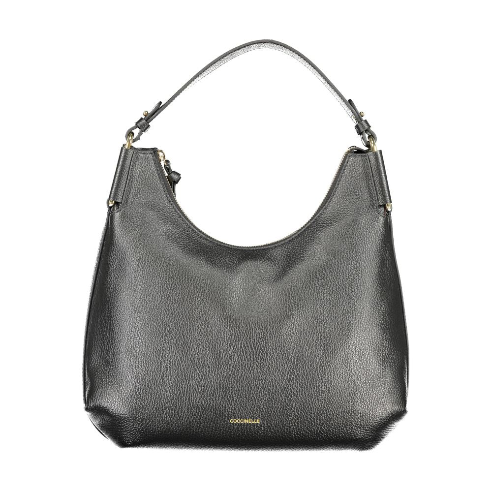 Coccinelle Schwarze Lederhandtasche