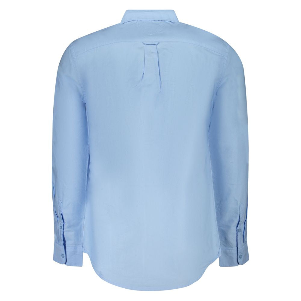 Tommy Hilfiger Blaues Baumwollhemd