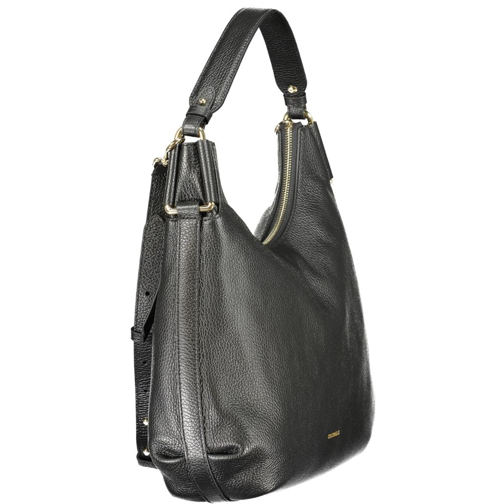 Coccinelle Schwarze Lederhandtasche