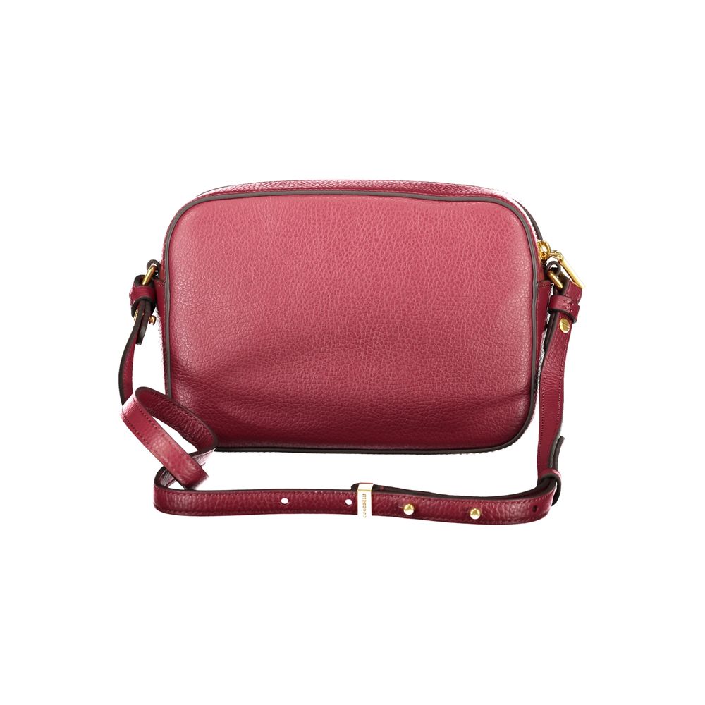 Coccinelle Lila Lederhandtasche