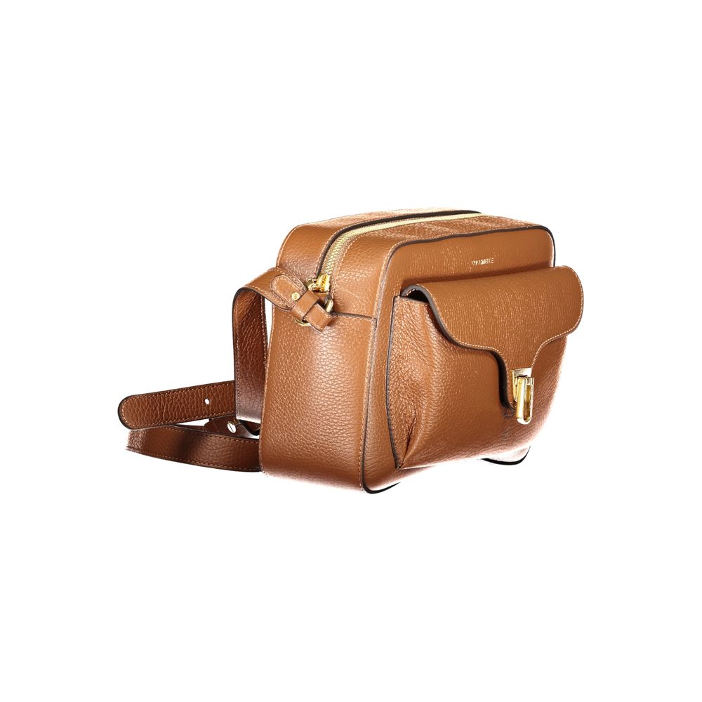 Coccinelle Braune Lederhandtasche