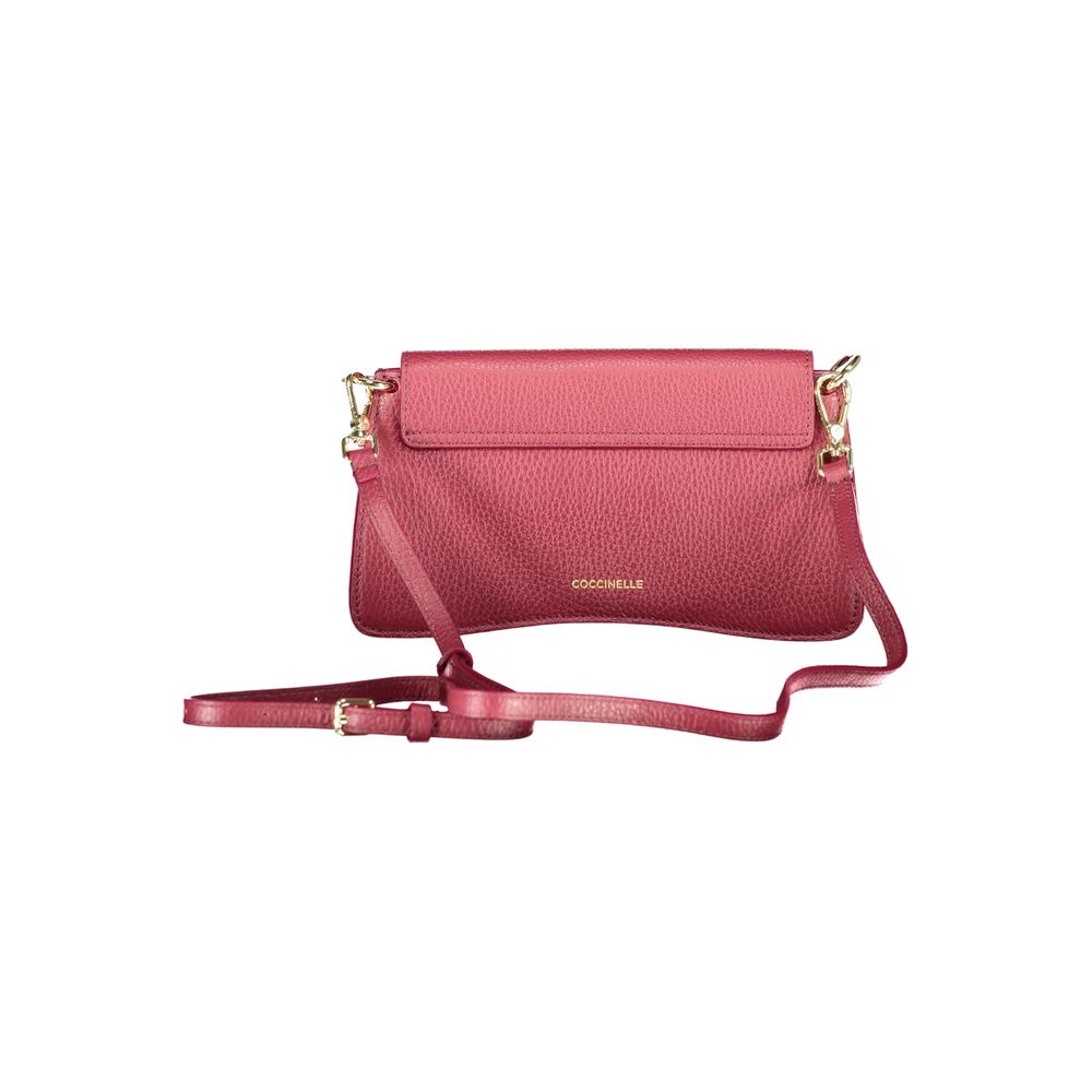Coccinelle Lila Lederhandtasche