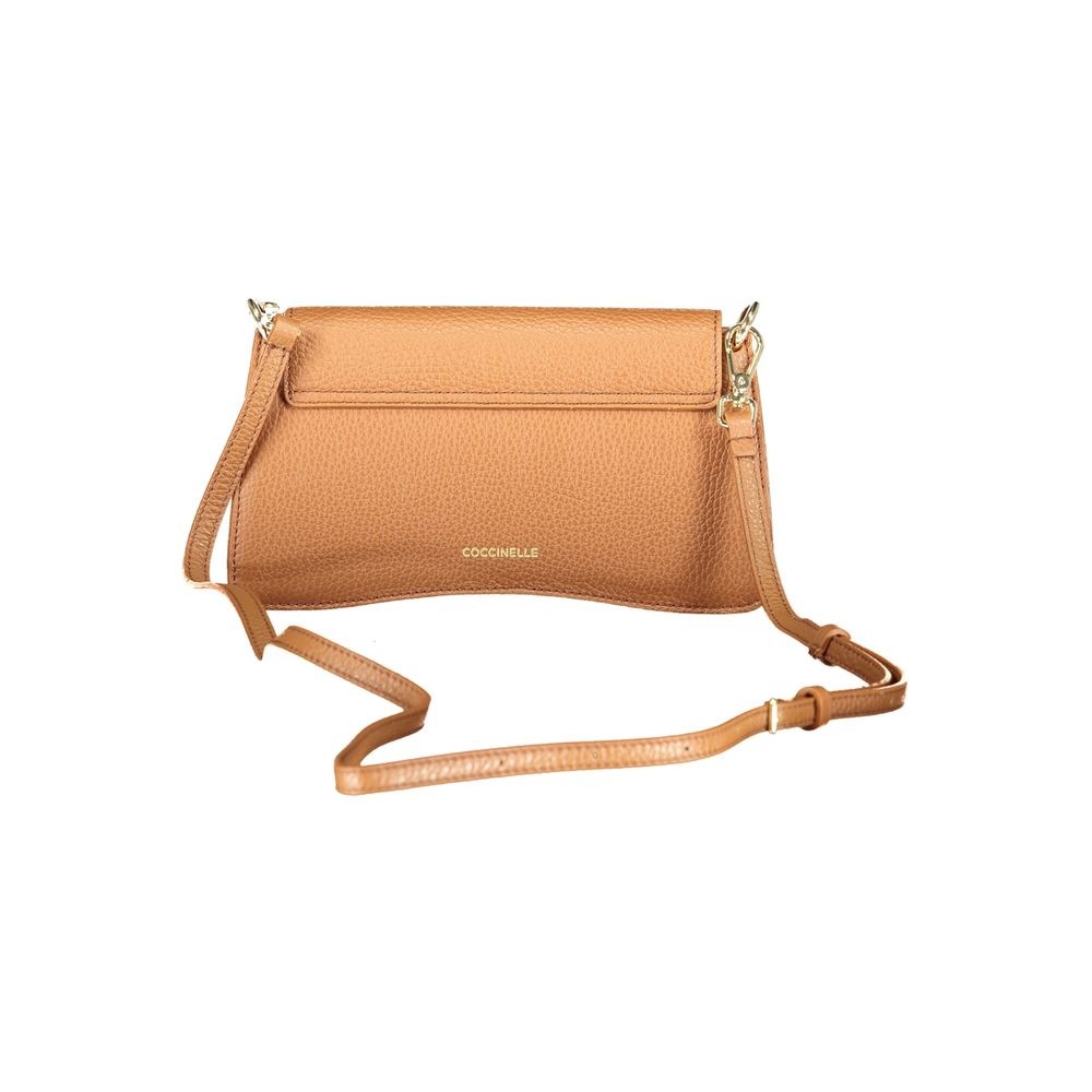 Coccinelle Braune Lederhandtasche
