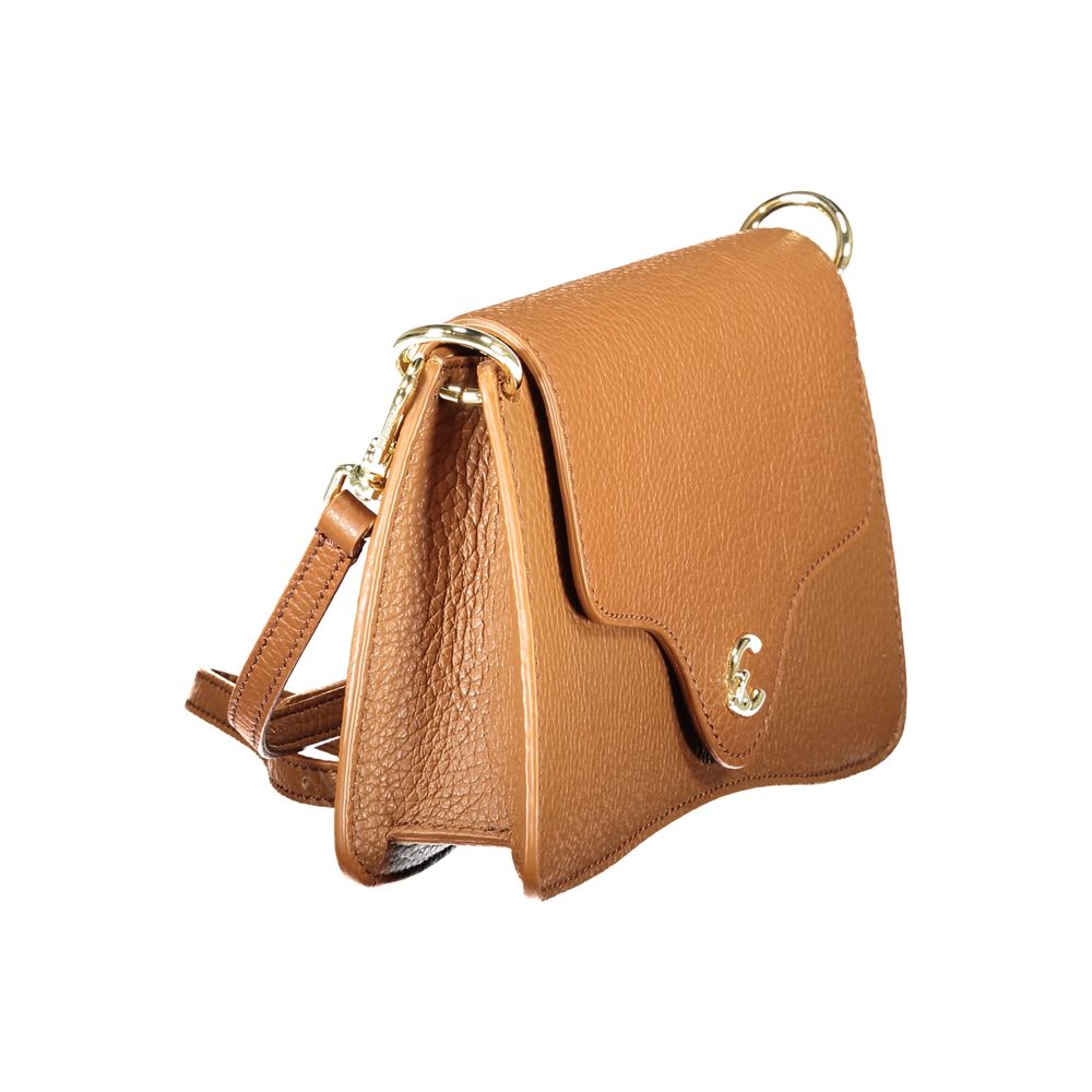 Coccinelle Braune Lederhandtasche