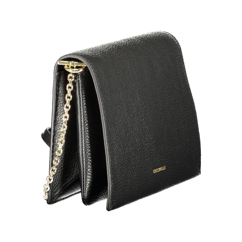 Coccinelle Schwarze Lederhandtasche