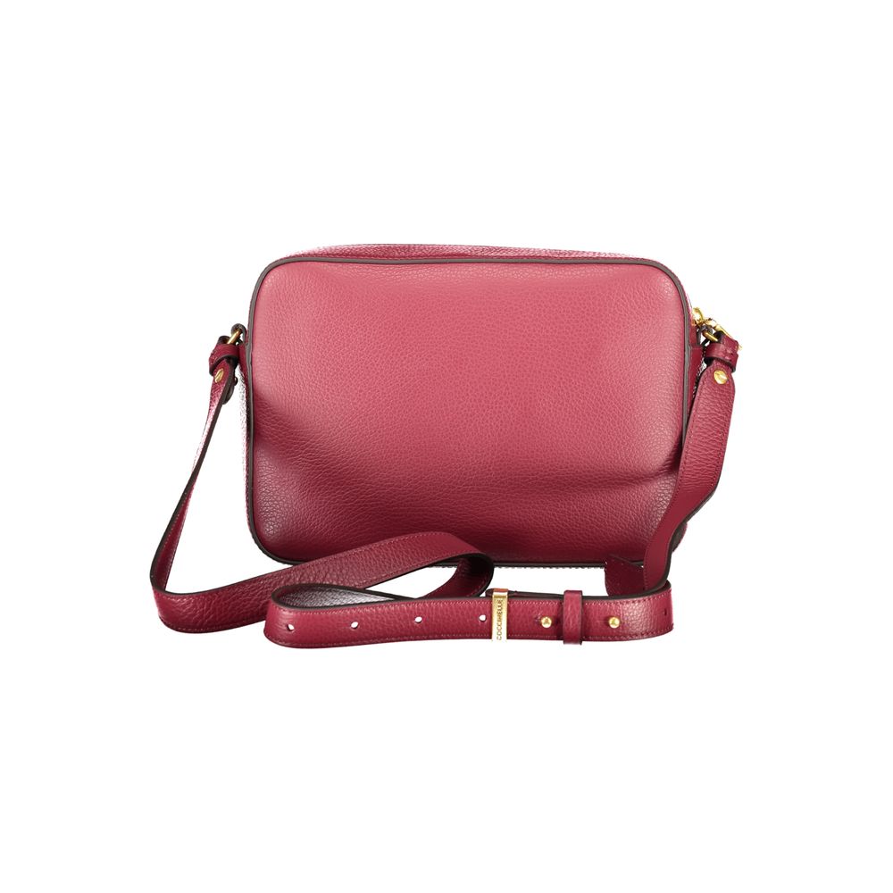 Coccinelle Lila Lederhandtasche