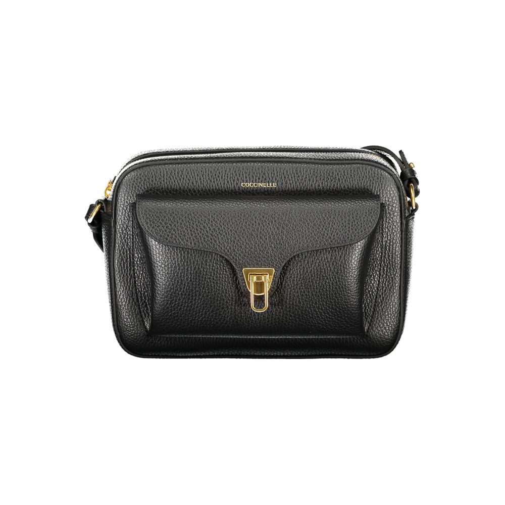 Coccinelle Schwarze Lederhandtasche