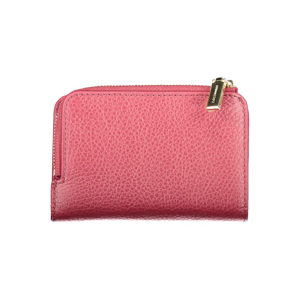 Coccinelle Lila Leder Geldbörse