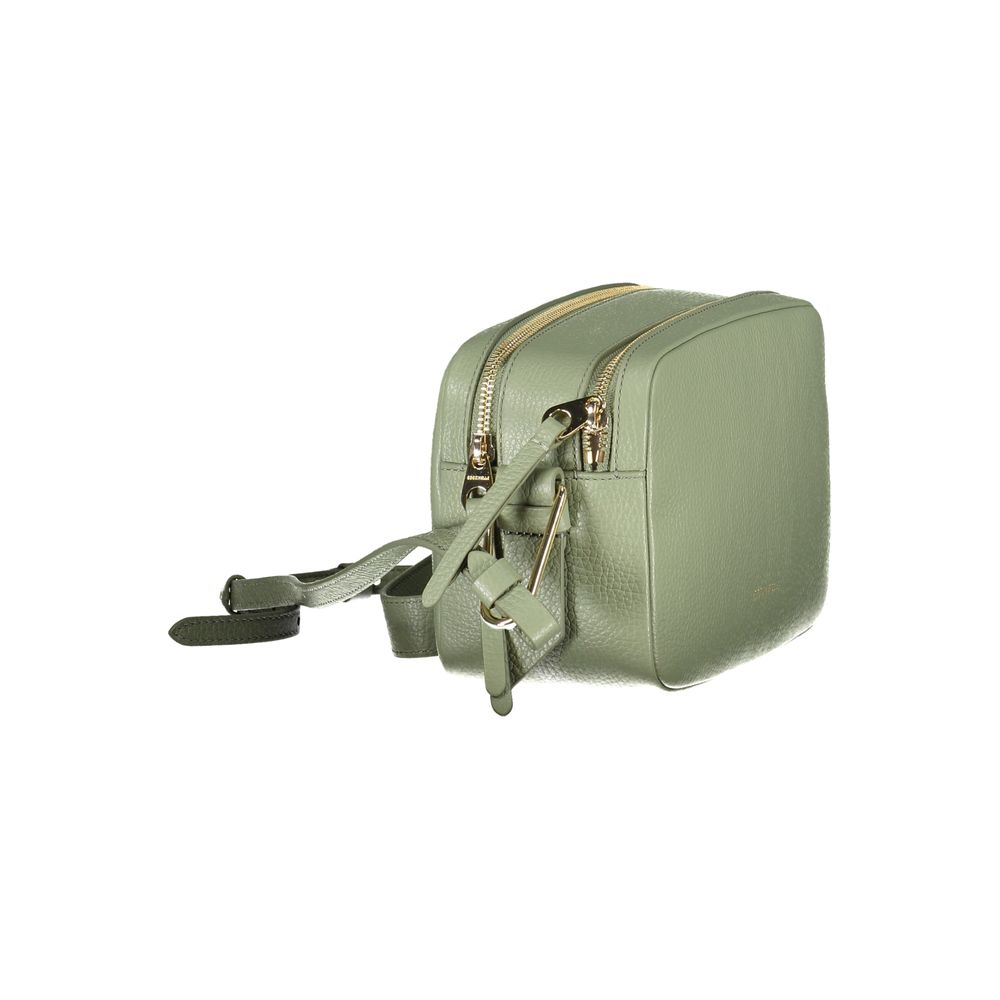 Coccinelle Grüne Lederhandtasche