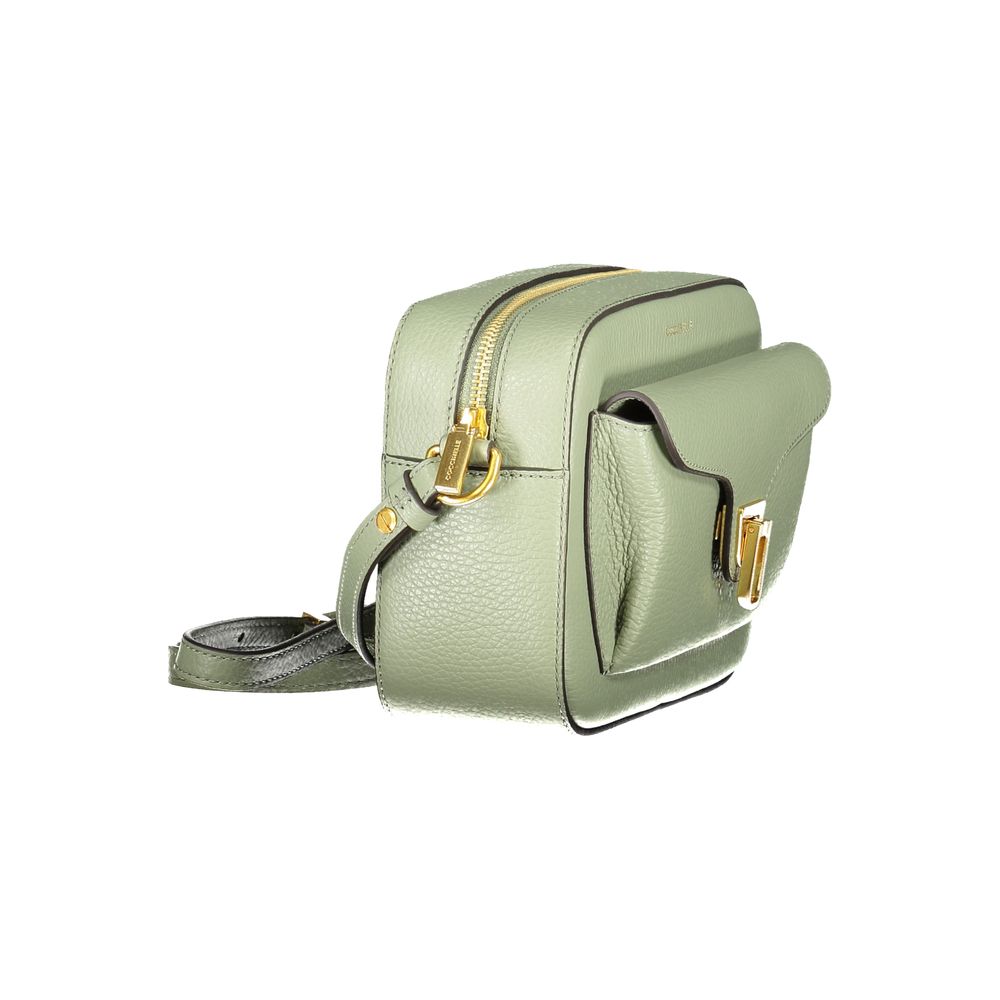 Coccinelle Grüne Lederhandtasche