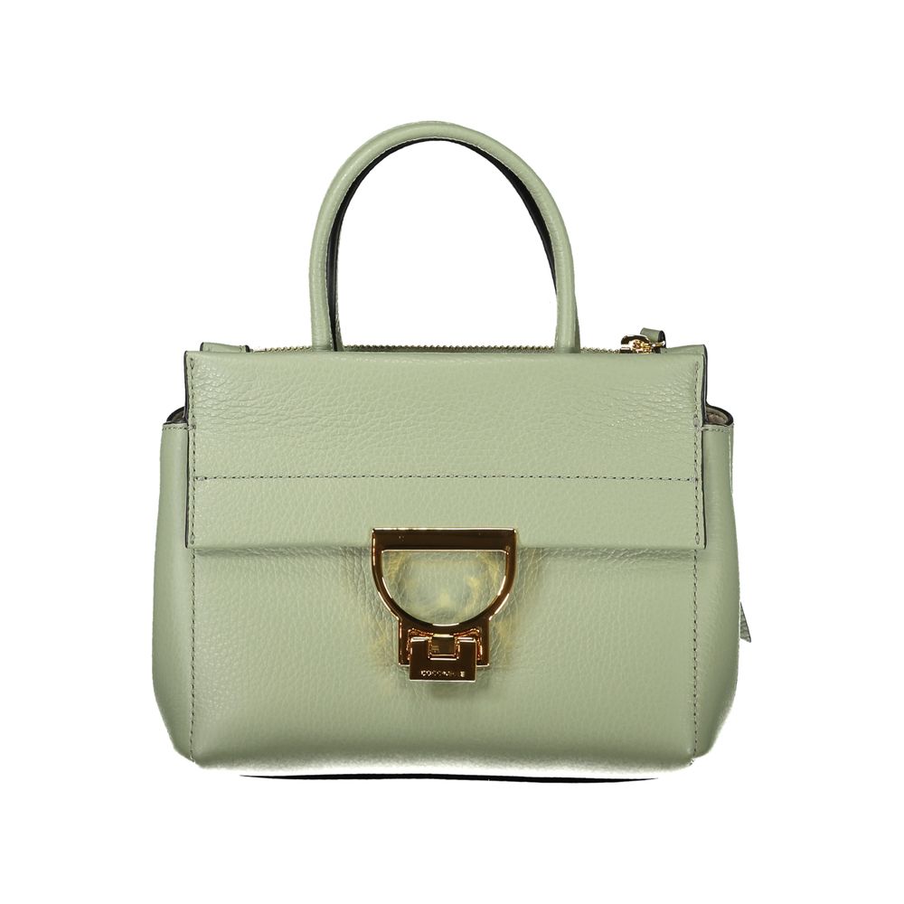 Coccinelle Grüne Lederhandtasche