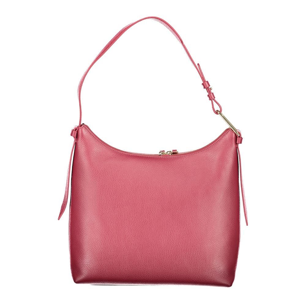 Coccinelle Lila Lederhandtasche