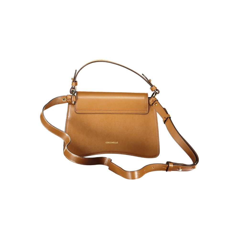 Coccinelle Braune Lederhandtasche