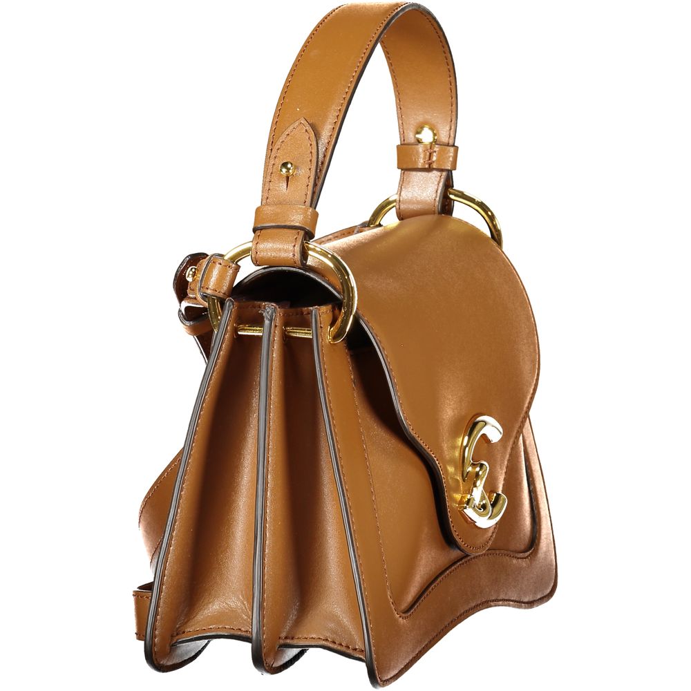 Coccinelle Braune Lederhandtasche