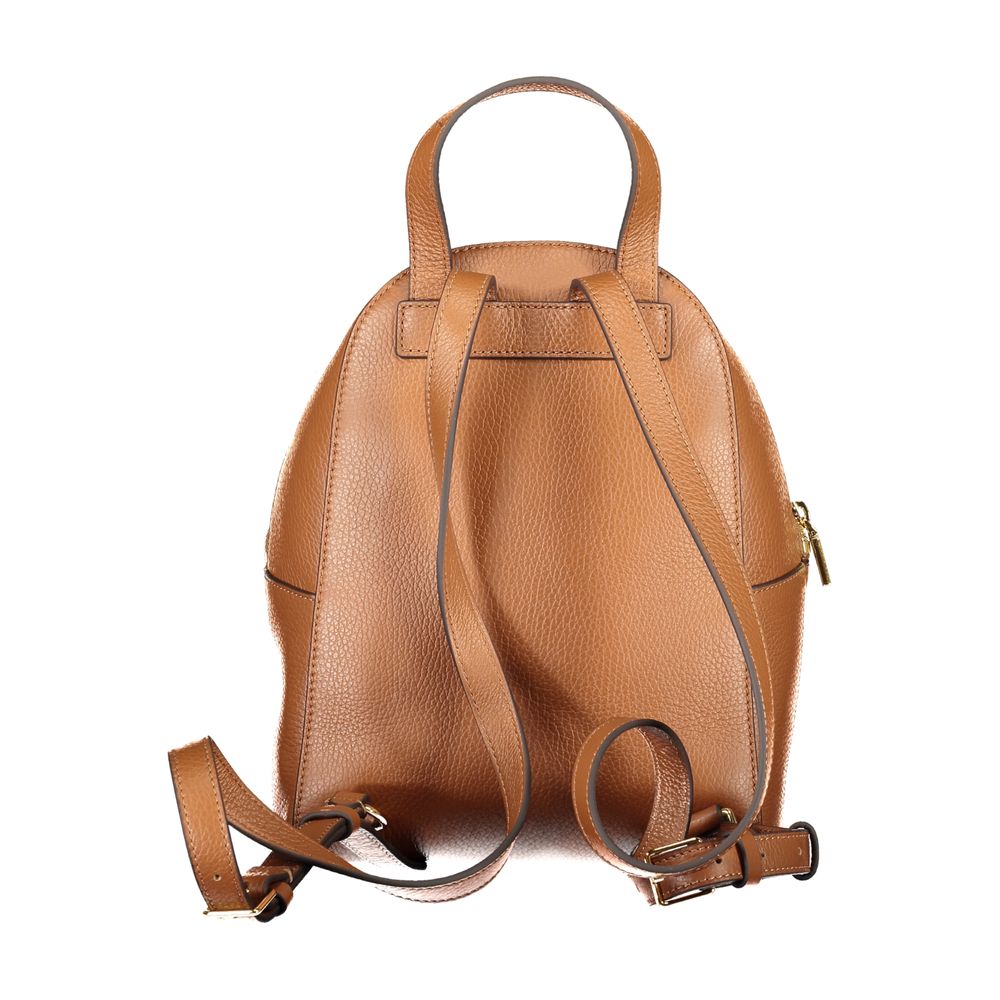 Coccinelle Brauner Lederrucksack