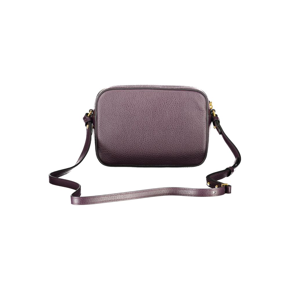 Coccinelle Lila Lederhandtasche