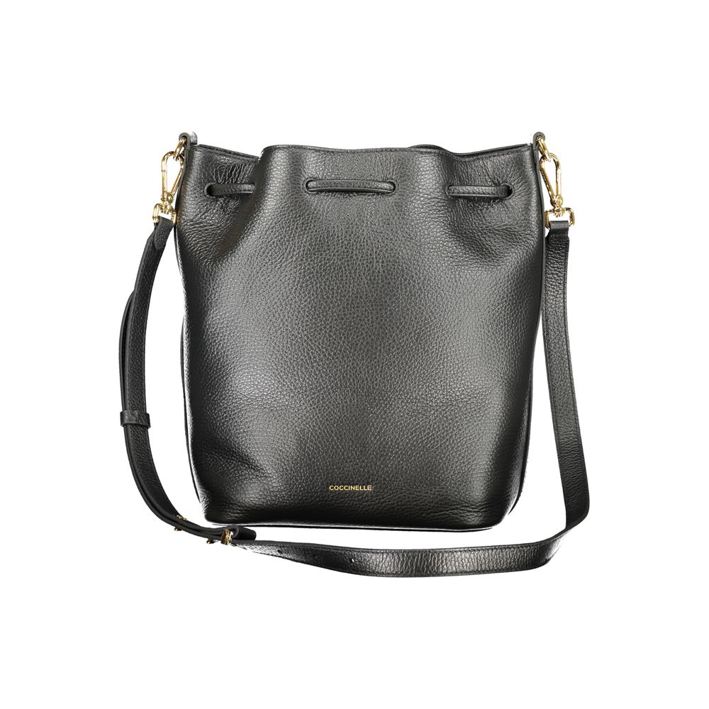 Coccinelle Schwarze Lederhandtasche