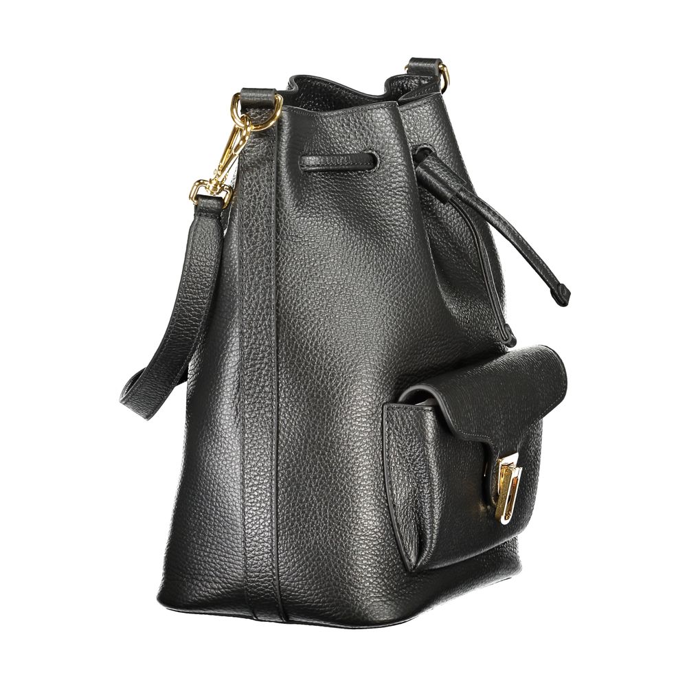 Coccinelle Schwarze Lederhandtasche