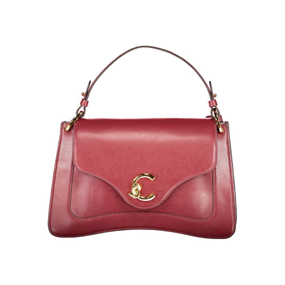 Coccinelle Lila Lederhandtasche