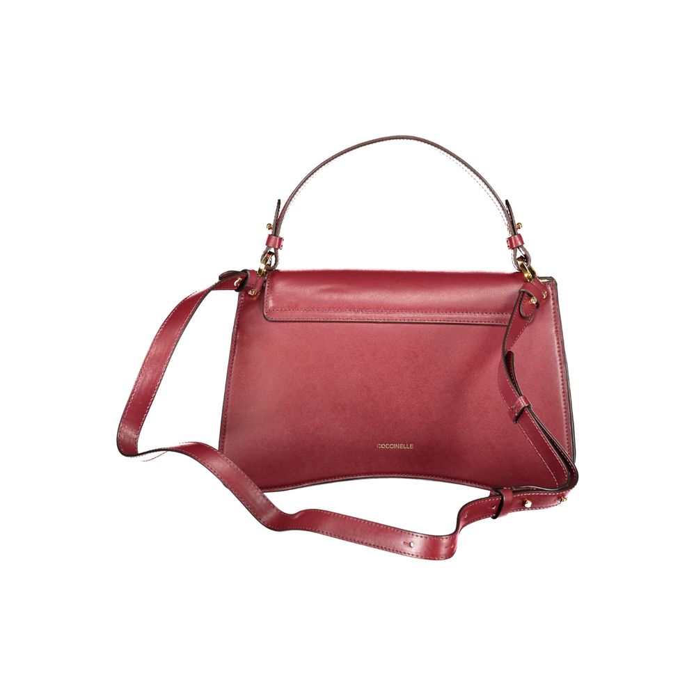 Coccinelle Lila Lederhandtasche