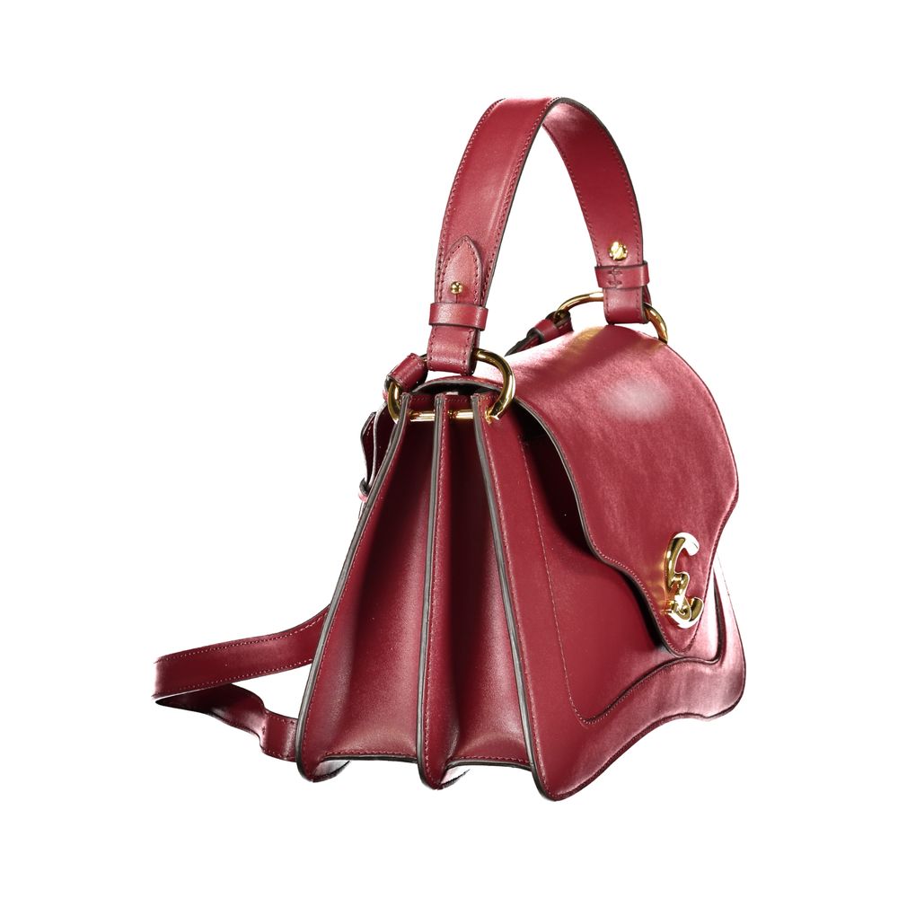 Coccinelle Lila Lederhandtasche