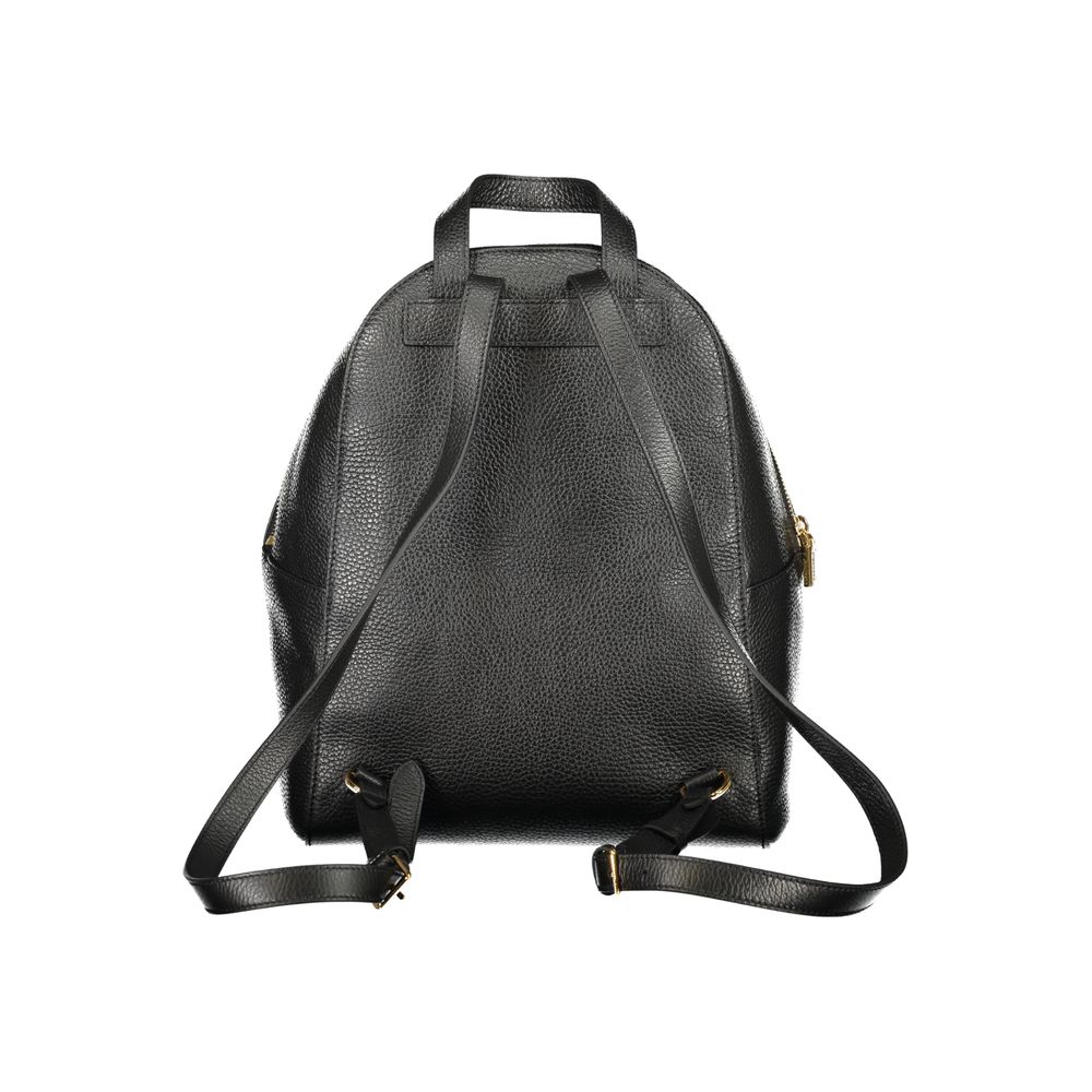 Coccinelle Schwarzer Lederrucksack