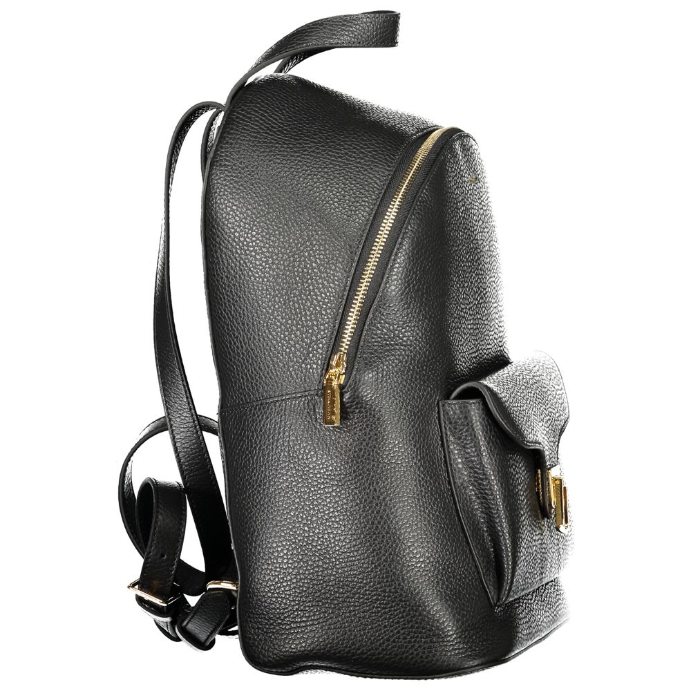 Coccinelle Schwarzer Lederrucksack