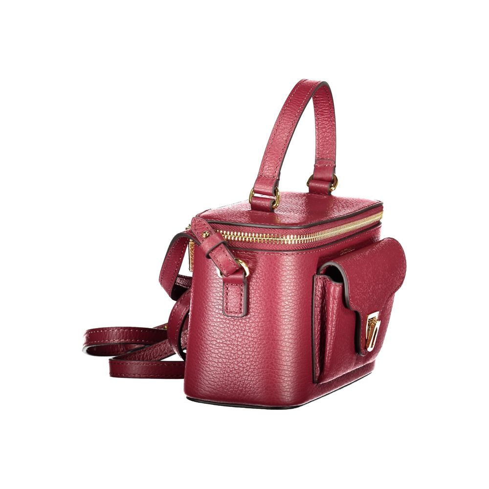 Coccinelle Lila Lederhandtasche