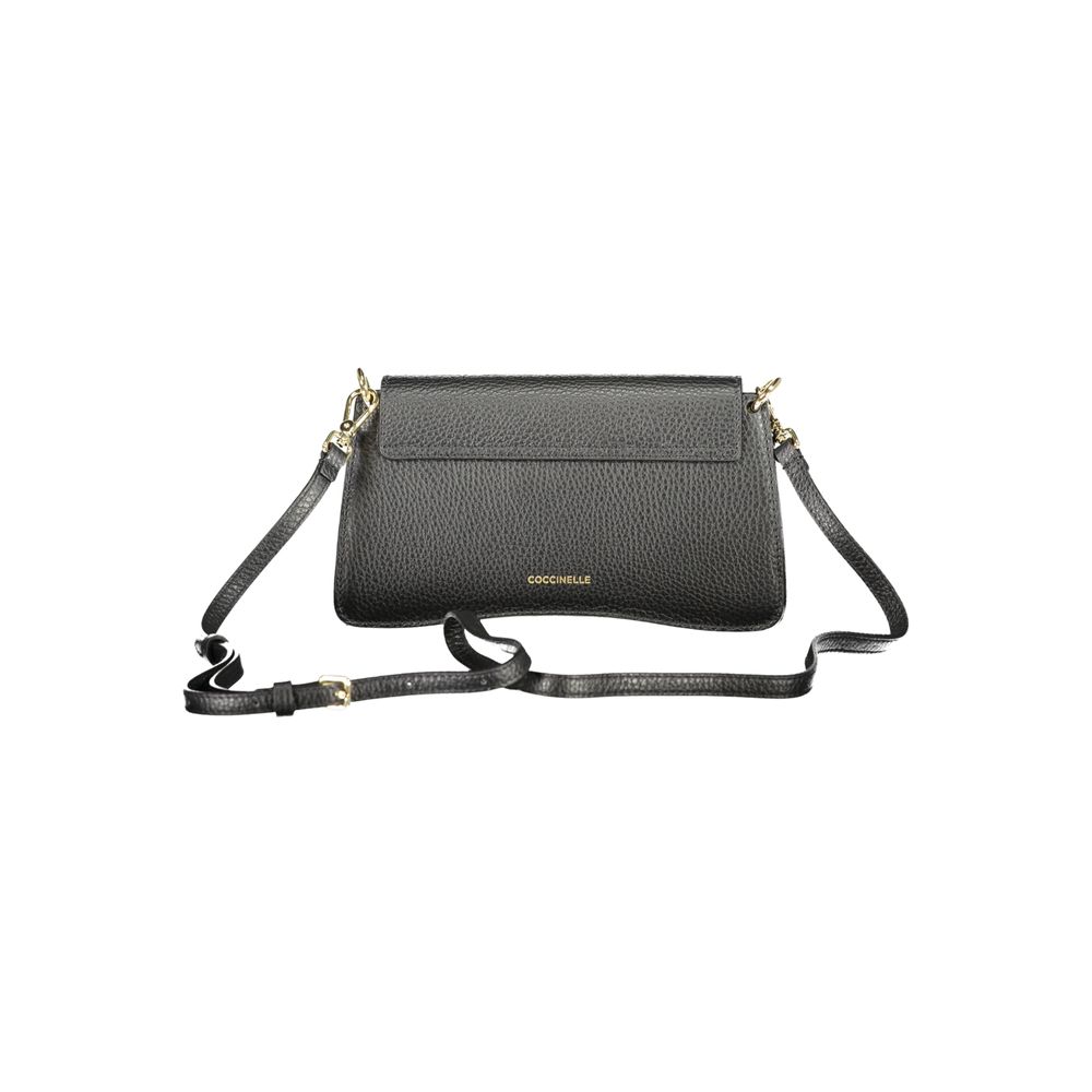 Coccinelle Schwarze Lederhandtasche
