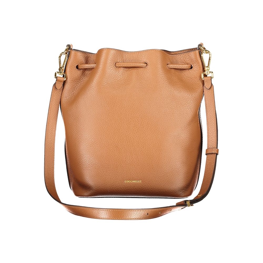 Coccinelle Braune Lederhandtasche