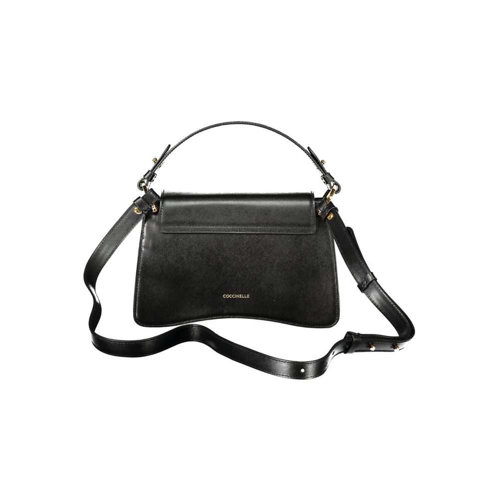 Coccinelle Schwarze Lederhandtasche
