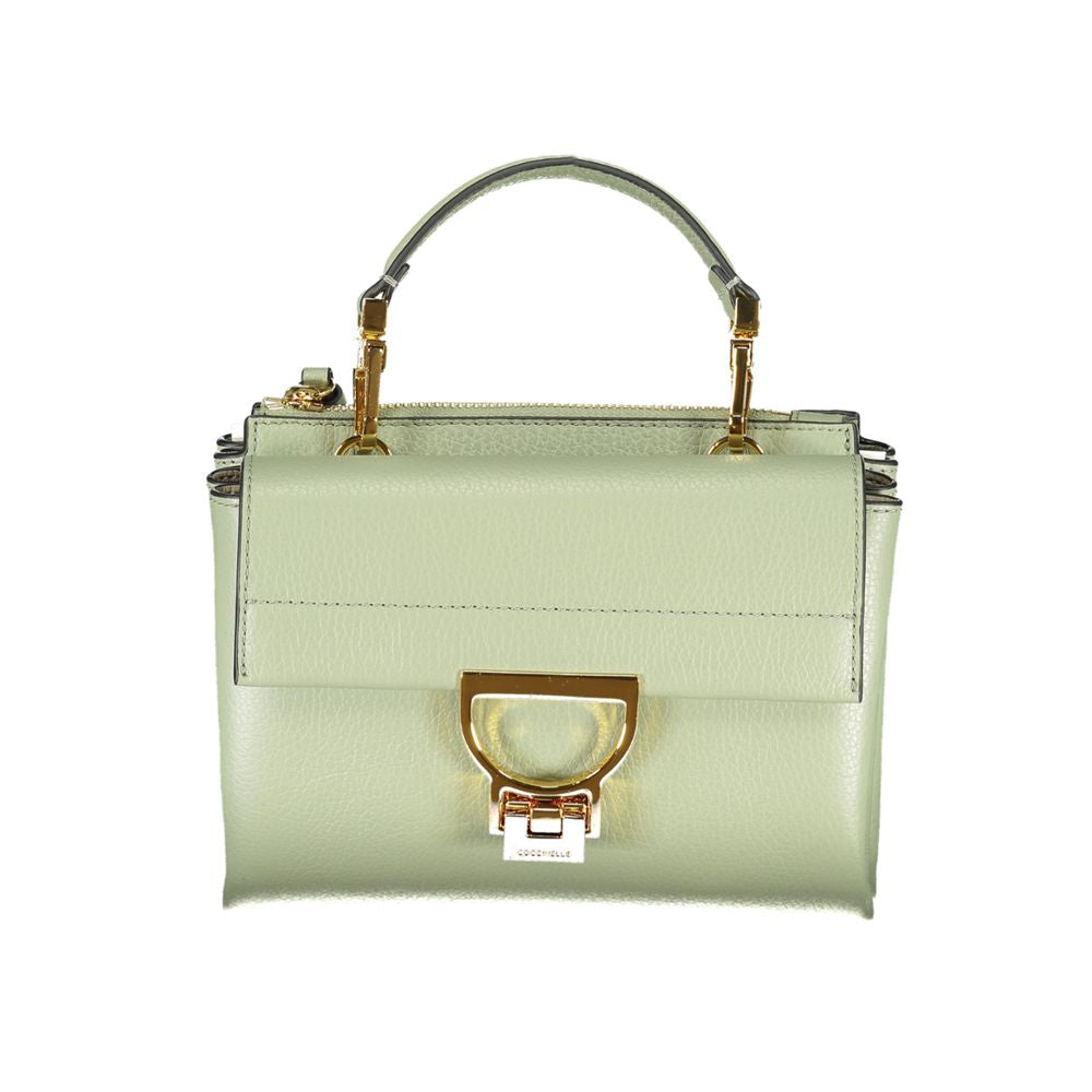 Coccinelle Grüne Lederhandtasche