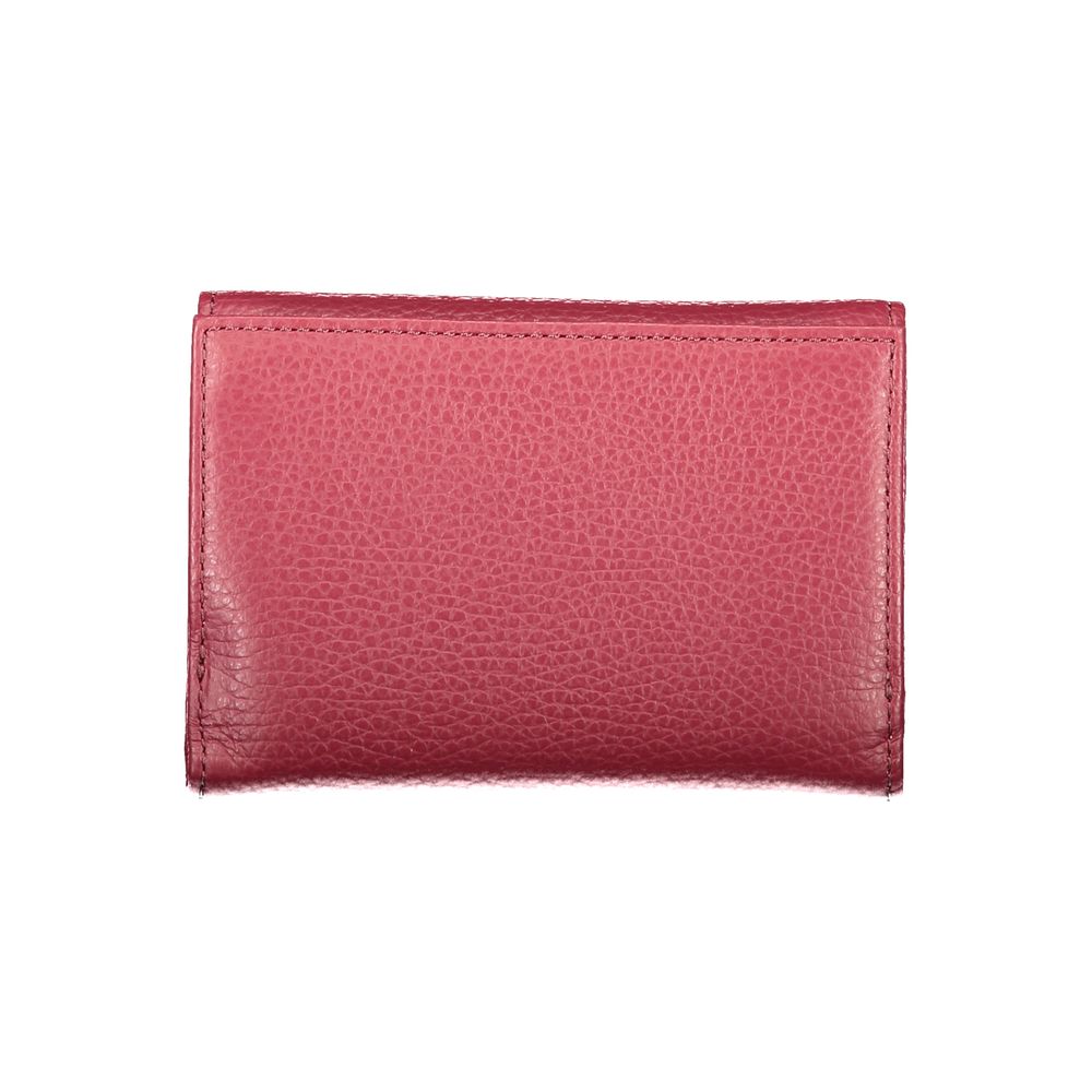 Coccinelle Lila Leder Geldbörse