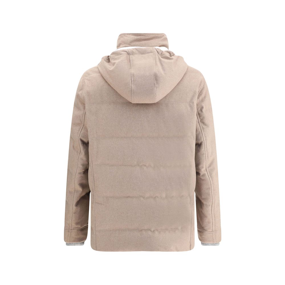 Brunello Cucinelli Kaschmir-Daunenjacke