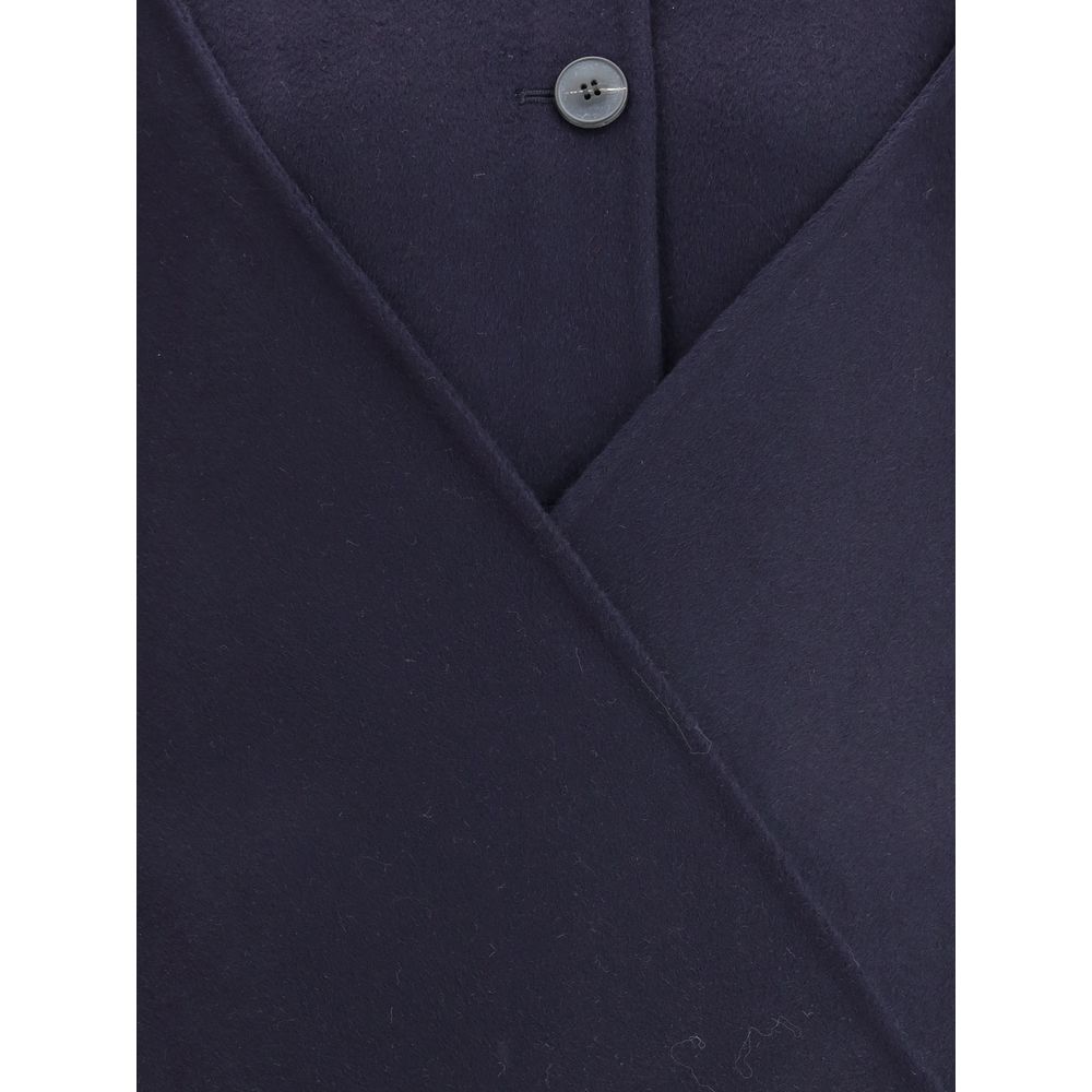 Dynamis Studio Blauer Wollmantel