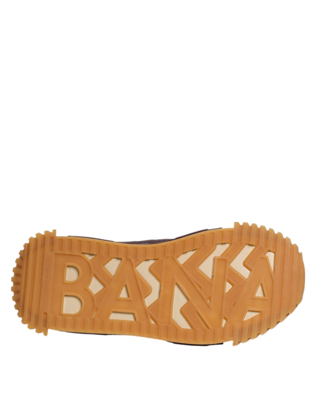 Dolce & Gabbana Beige Neopren DG Logo NS1 Lace Sneakers Schuhe