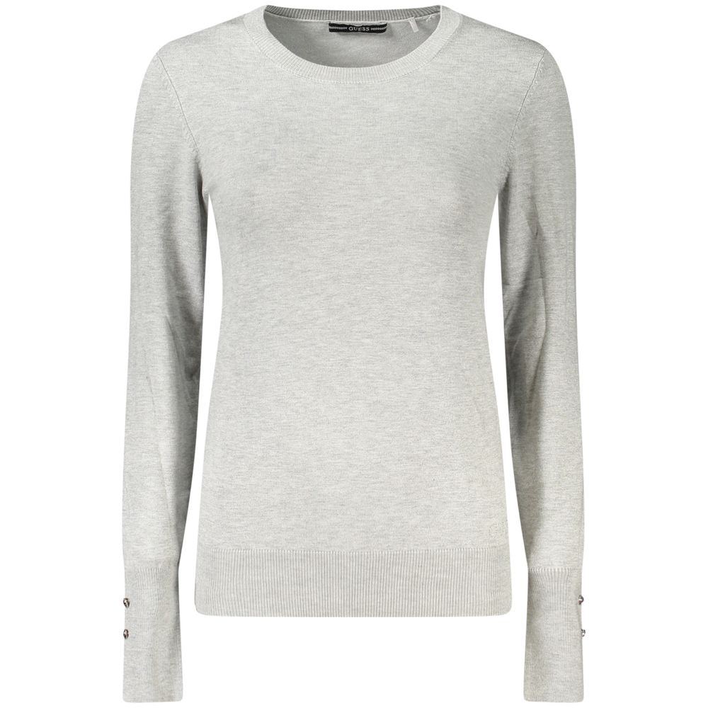 Guess Jeans Grauer Viskose-Pullover