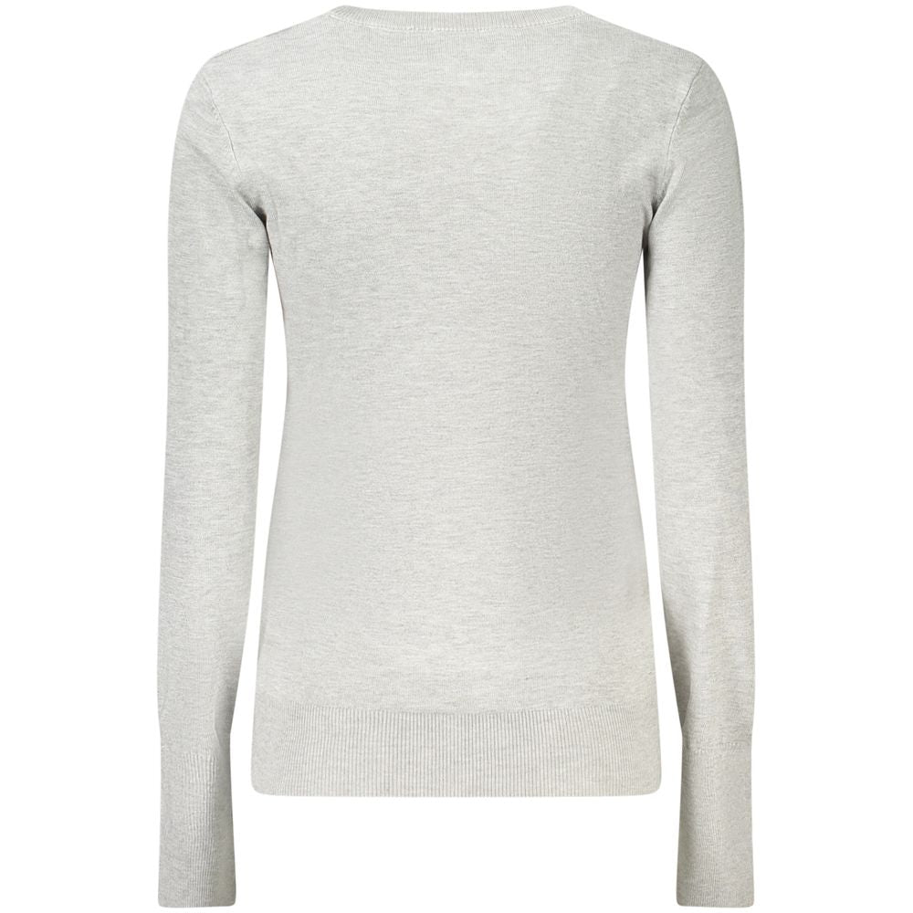Guess Jeans Grauer Viskose-Pullover