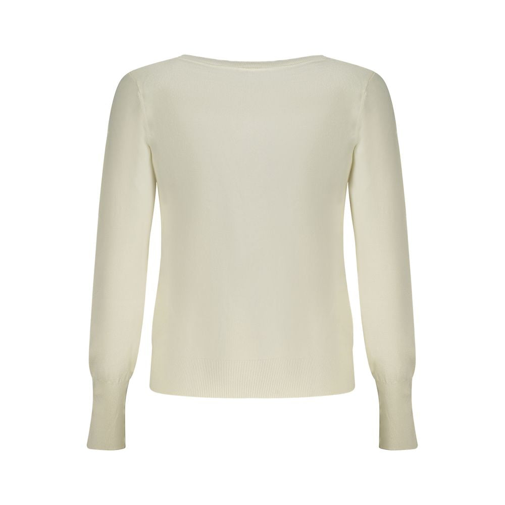 Guess Jeans Weißer Viskose-Pullover