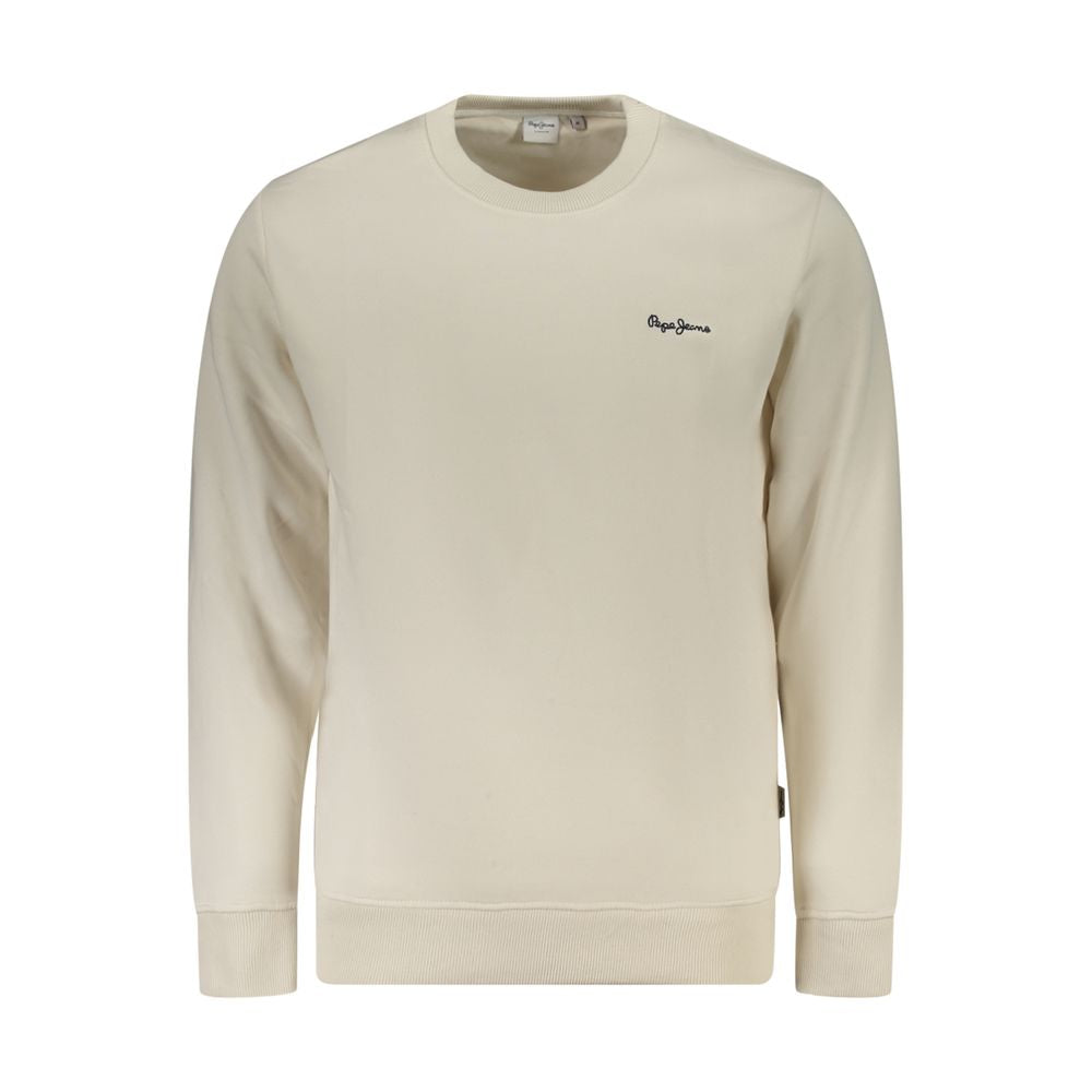 Pepe Jeans Weißer Baumwollpullover