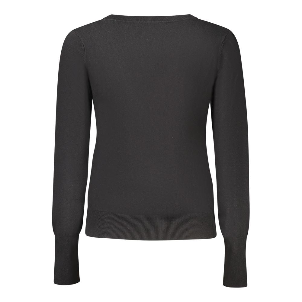 Guess Jeans Schwarzer Viskose-Pullover