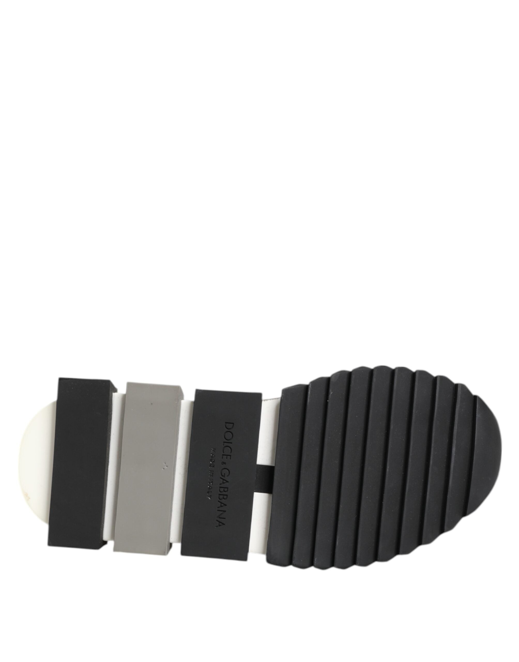 Dolce & Gabbana Schwarz Weiß Slip On Sorrento Sneakers Schuhe