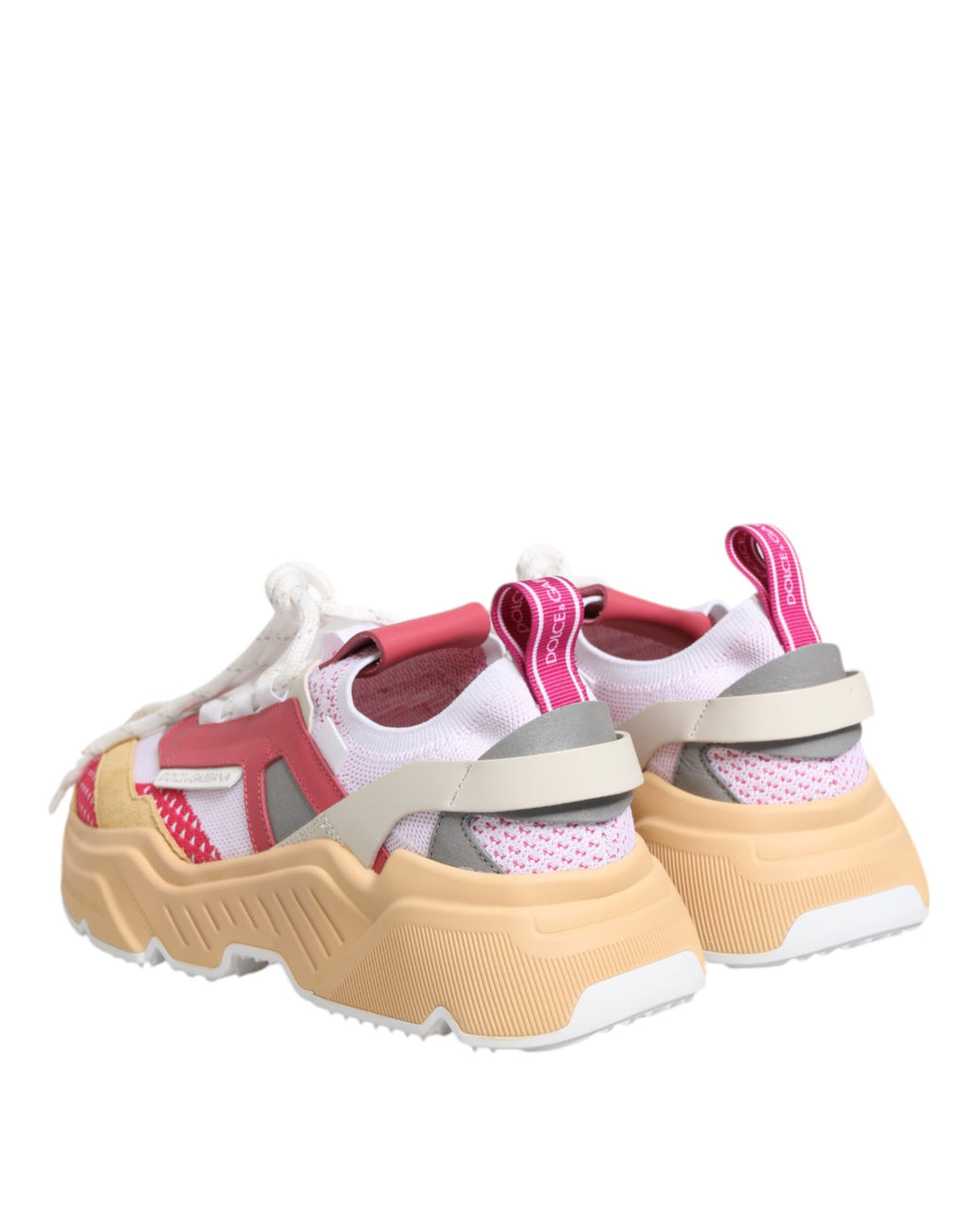 Dolce & Gabbana Multicolor Leder Daymaster Low Top Sneakers Schuhe