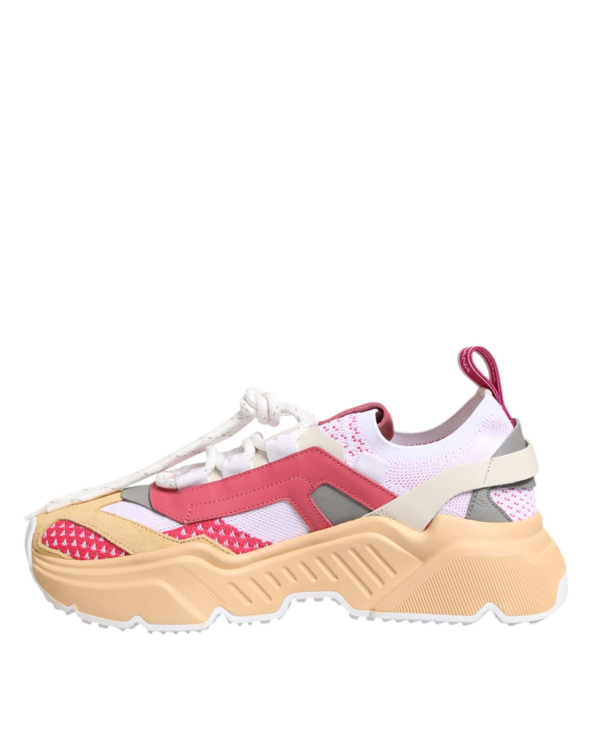 Dolce & Gabbana Multicolor Leder Daymaster Low Top Sneakers Schuhe